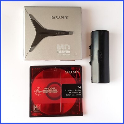 SONY MZ-E90 Walkman MiniDisc player Digital MEGA BASS | eBay