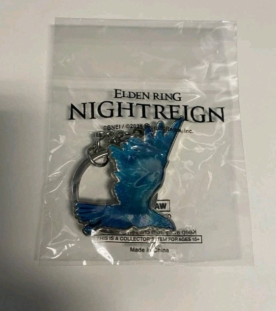 Elden Ring NightReign Keychain / Key Ring New Promo - Factory