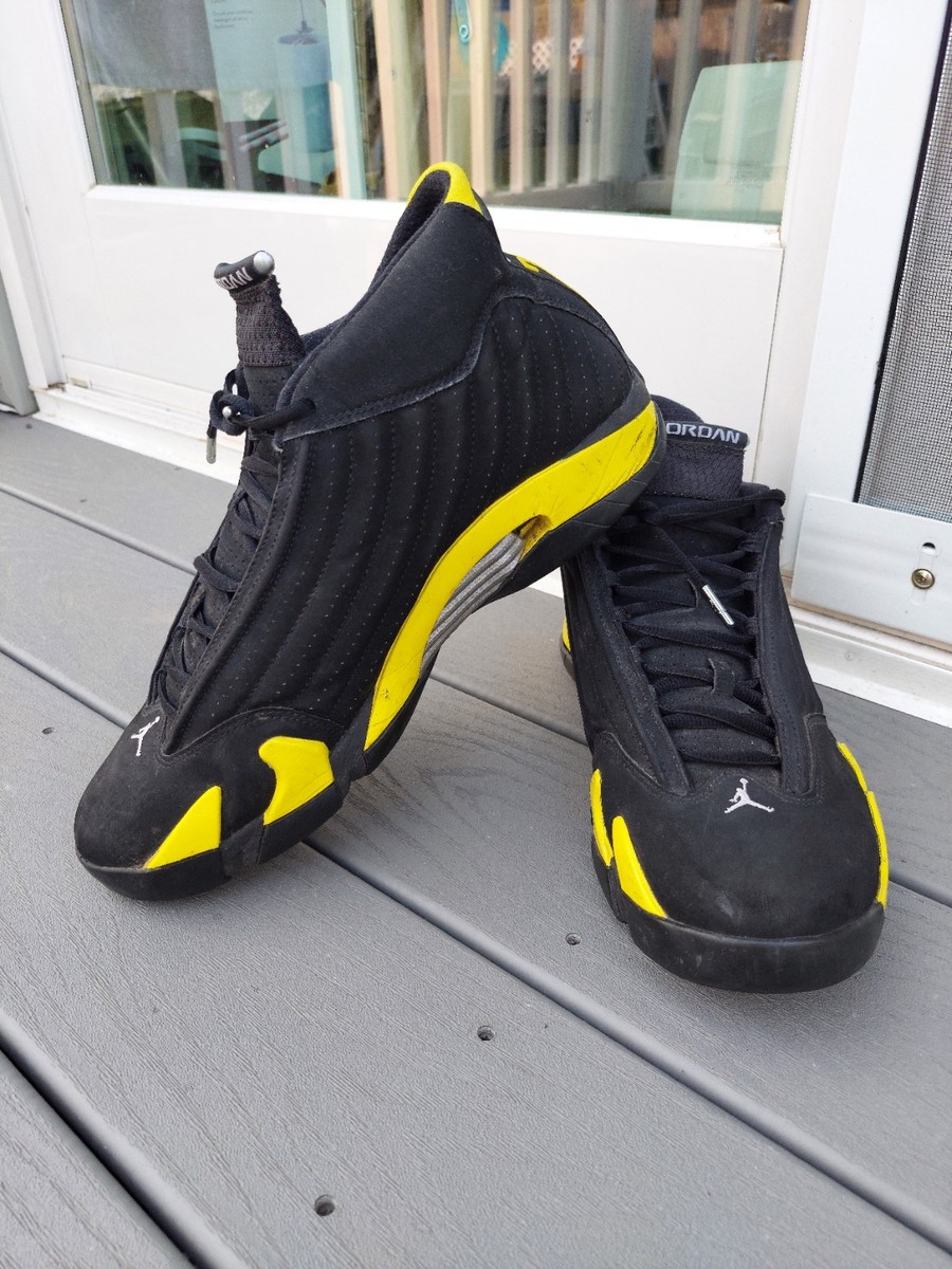 Air Jordan 14 Retro Thunder 2014 Sneakers Size 13 | eBay