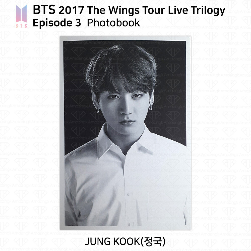 BTS 2017 The Wings Tour Live Trilogy Episode 3 Photobook Face