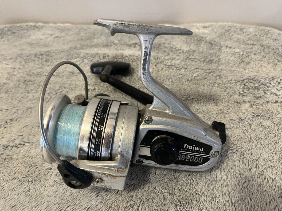 VINTAGE DAIWA RS 2000 METAL SPINNING FISHING REEL- PERFECT | eBay