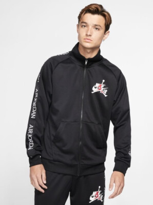 Nike Air Jordan Jacket Size Medium Jumpman J23 MJ Track Top Hoodie