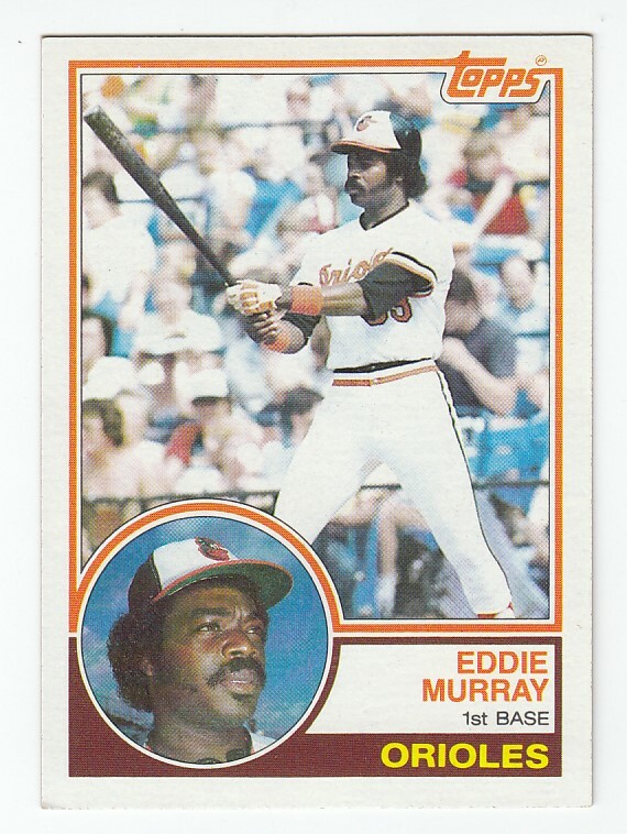 Eddie Murray 1983 Topps Baseball Card #530 Orioles | eBay