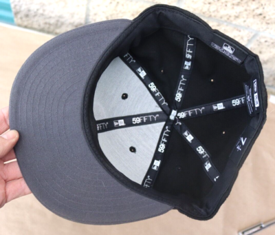 SONY PLAYSTATION NEW ERA 59FIFTY FITTED HAT BLACK GRAY SIZE 7 1/4