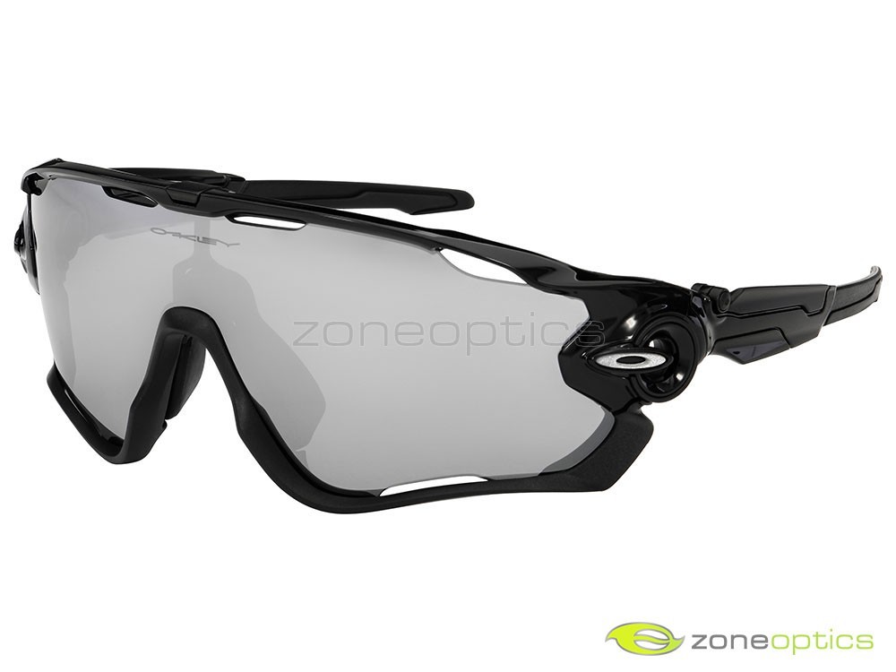 Oakley Jawbreaker Sunglasses OO9270-1931 Polished Black/Chrome