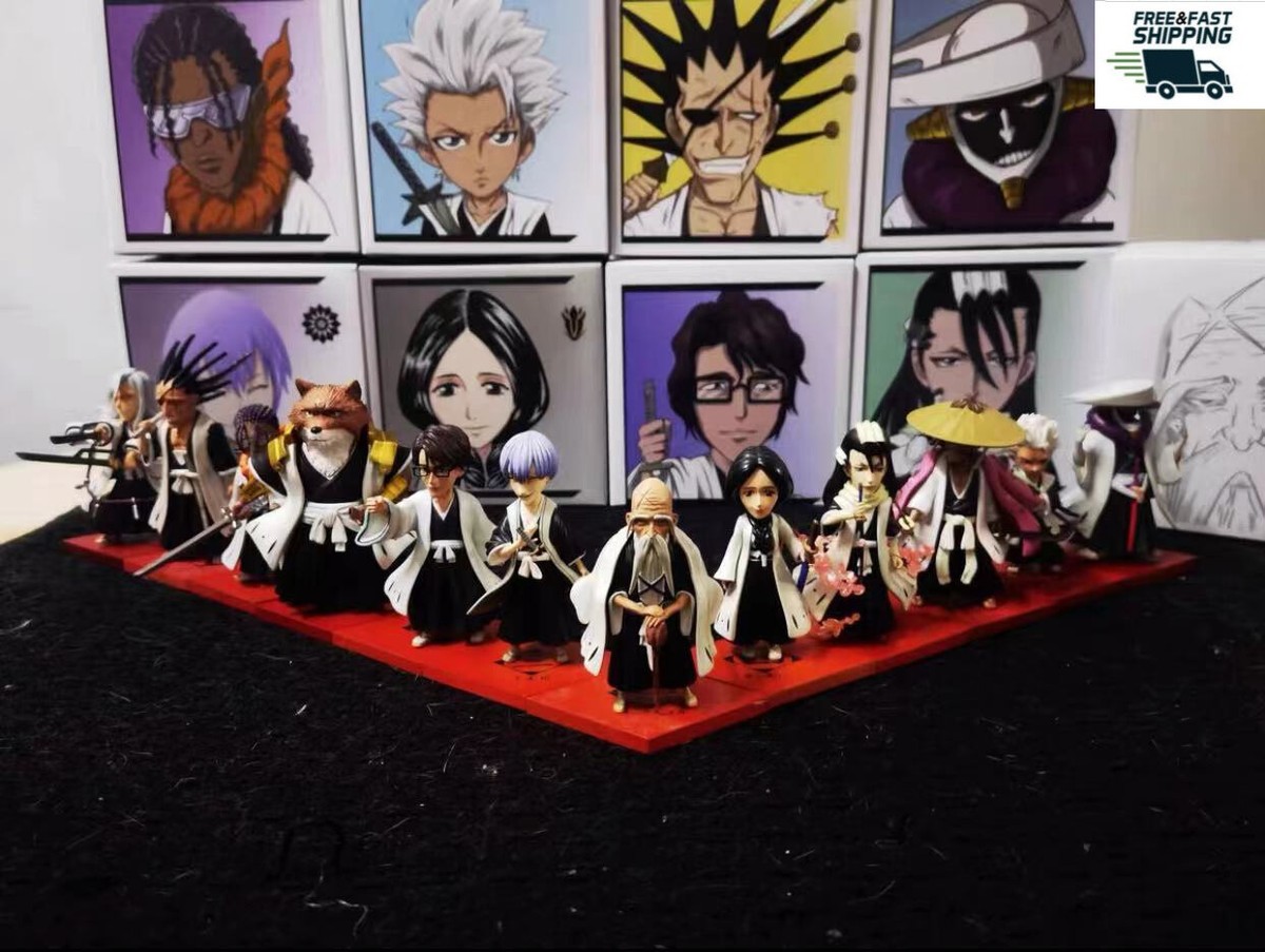 YZ Studio Bleach Gotei 13 Resin Model 13Pcs In Stock Kyoraku
