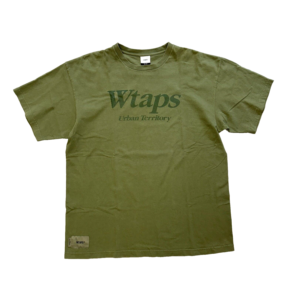 WTAPS Urban Territory T-Shirt Size 3 Olive Dark Green 22SS | eBay