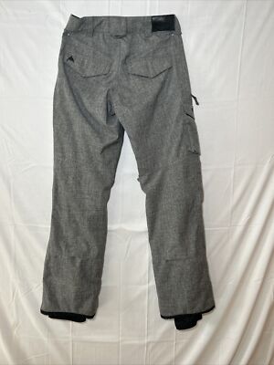 Burton Snowboard Ski Cargo Pants Gray XXS RN 87380 CA 26902. USED