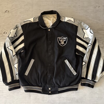 VTG Distressed 90s NFL Jeff Hamilton LA Los Angeles Raiders