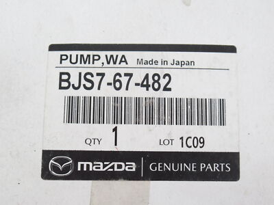 Genuine OEM Mazda BJS7-67-482 Washer Fluid Pump 2014-2018 Mazda 3