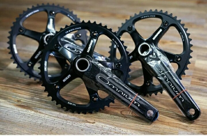 SRAM omnium ピストクランク 165mm デュラエースペダル付き SRAM