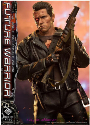 Present Toys Pt-Sp51 1/6 Future Warrior Terminator T800 Deluxe