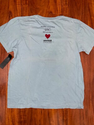 Vintage Marc Jacobs x Playboy amfAR Kate Moss 60th Anniversary T