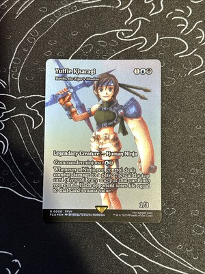 MTG FF ユフィ・キサラギ 虎の影、百合子 foil 継承史 日本語版 ユフィ