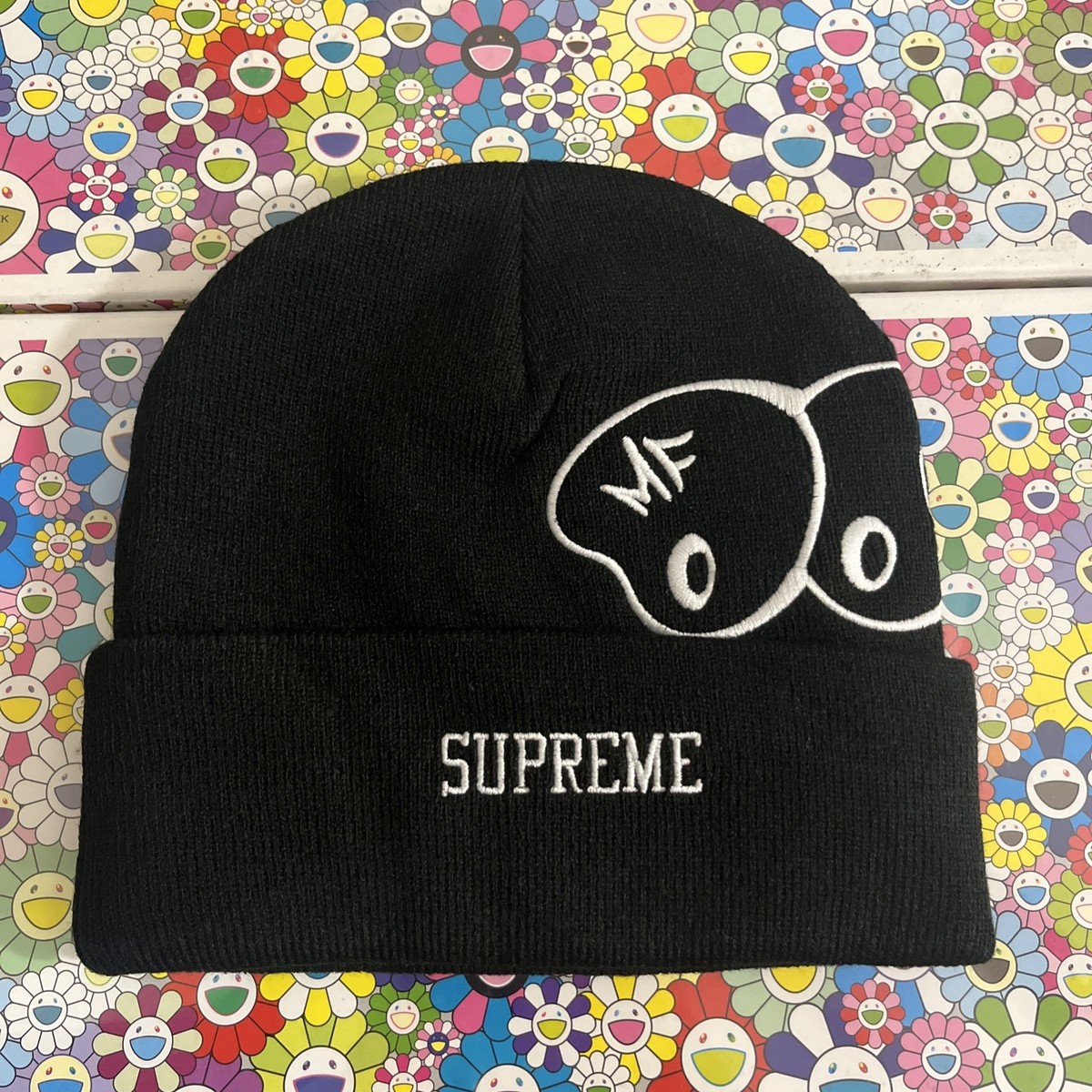 NEW Supreme MF Doom Beanie Black FW23BN74 One Size | eBay