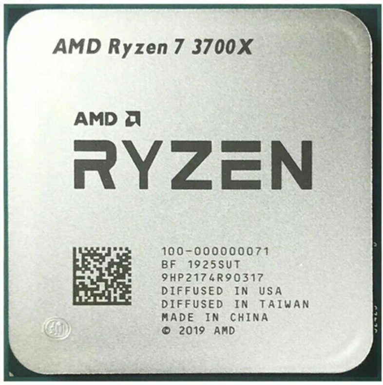 AMD Ryzen 7 3700X 3.6GHz Octa-Core Am4 CPU Processor (100
