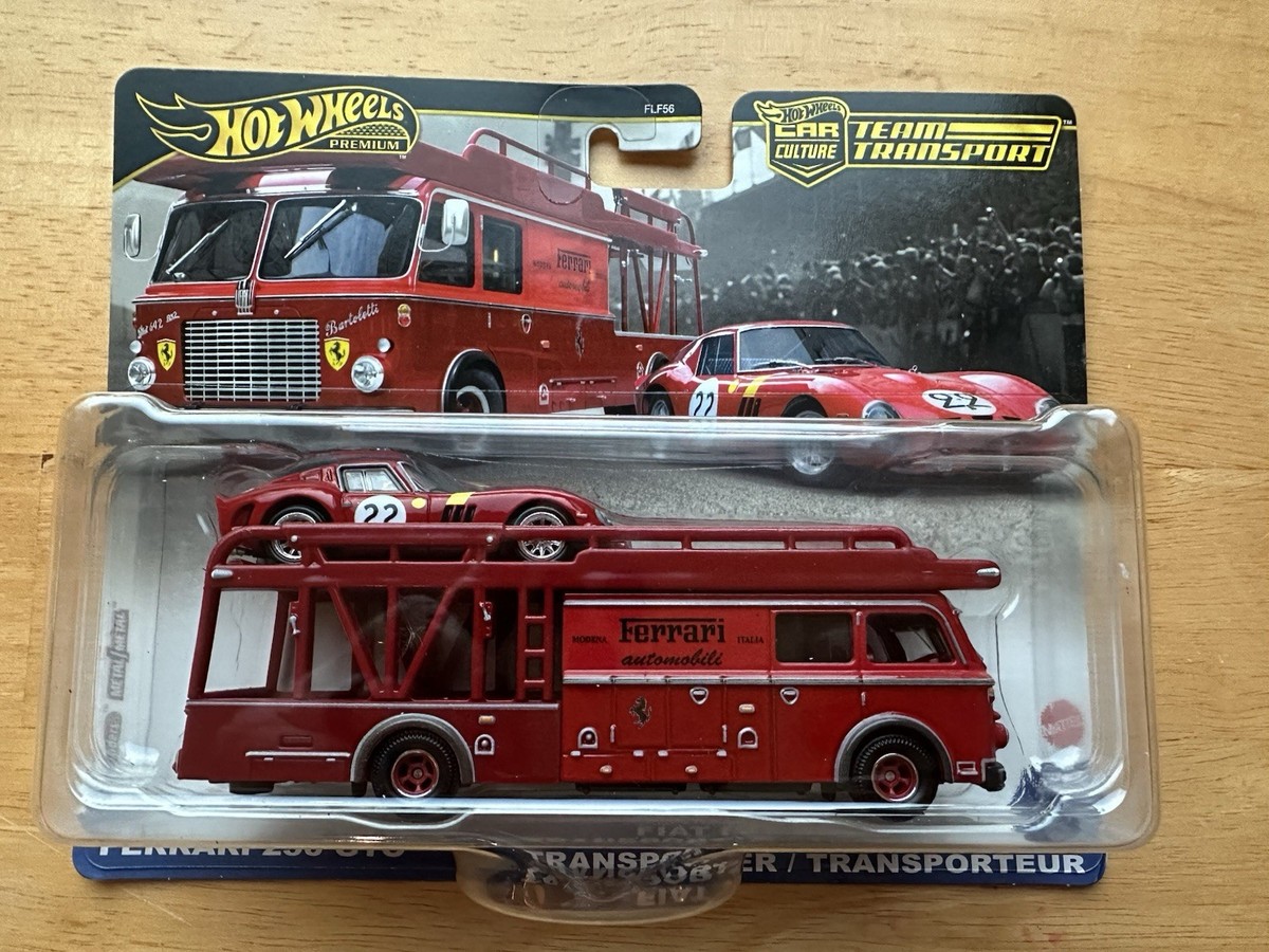 Hot Wheels Ferrari Team Transport 250GTO Fiat 642 Bartoletti