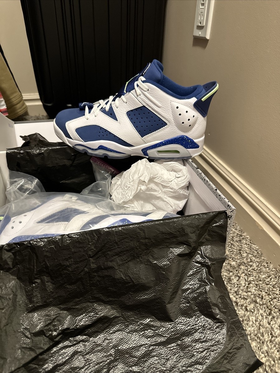 Size 8 - Jordan 6 Low Ghost Green 2015 Brand New | eBay