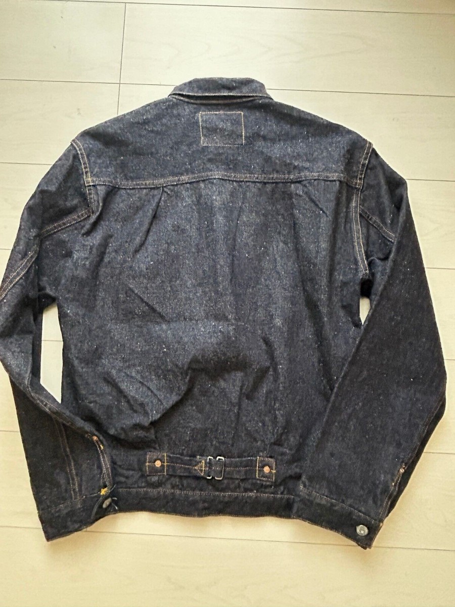 Samurai Jeans S0551XX 1st Type - Denim Jacket Indigo One Washed