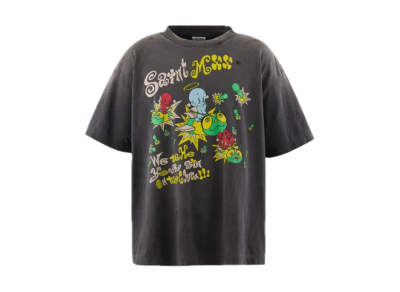 SAINT Mxxxxxx SS Tee Saint MX6 Black T-shirt | eBay