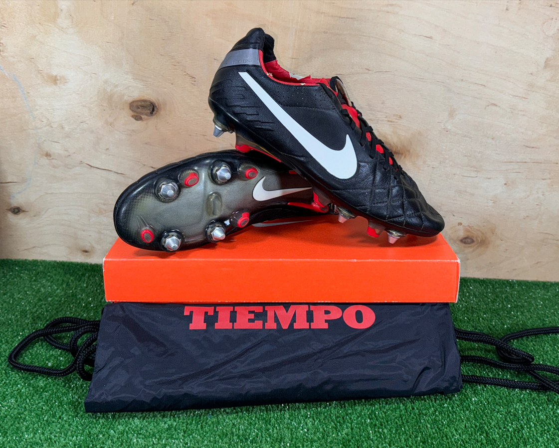 Nike Tiempo Legend IV SG 509041-010 Elite Black boots Cleats mens