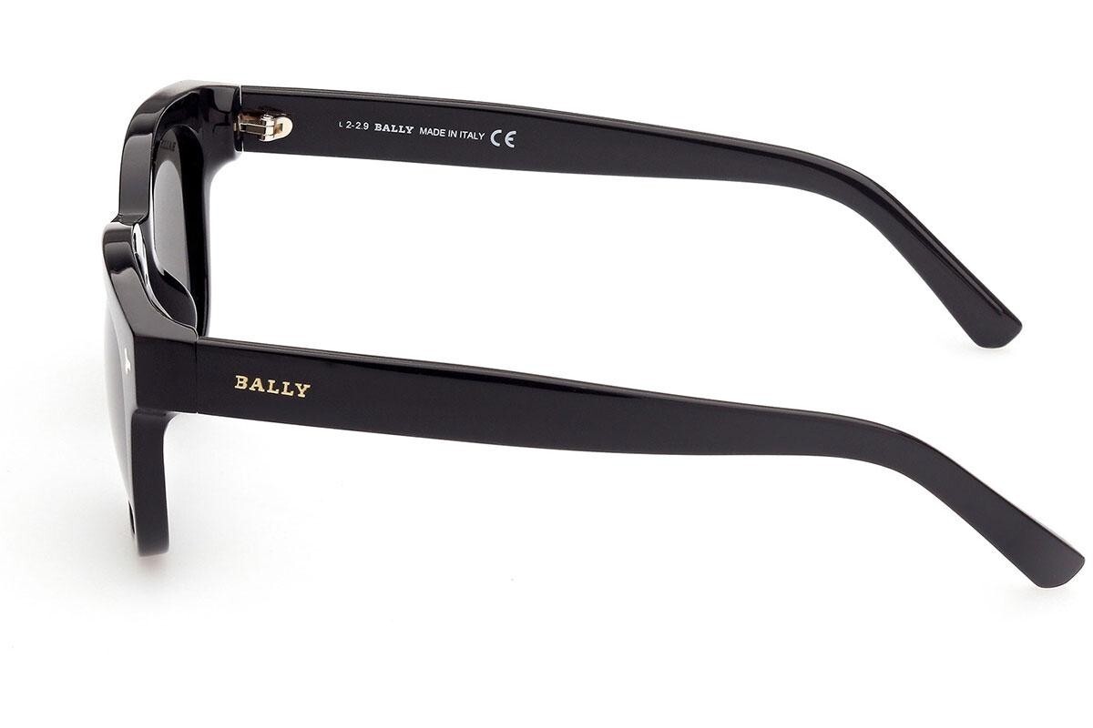 Bally BY0033-H 01A Black Square Plastic Sunglasses Frame 51-20-145