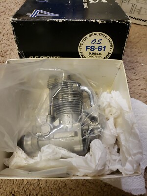 OS Engine - OS FS-61 four stroke motor - New! | eBay OS FS-61 未使用