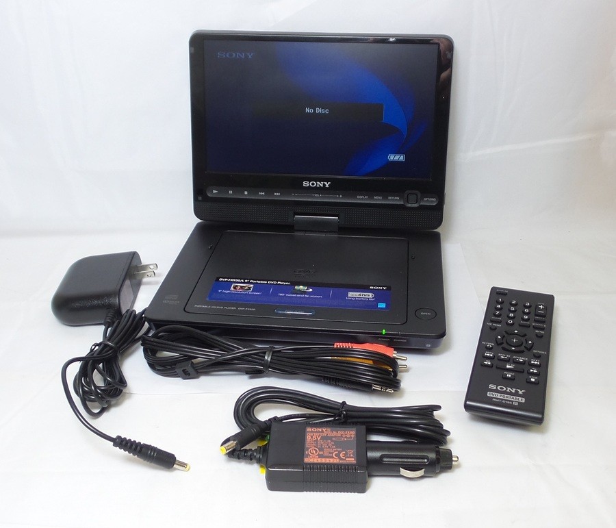 Sony 9-Inch Portable DVD Player - Region 1 - Blue (DVP-FX930/L) | eBay