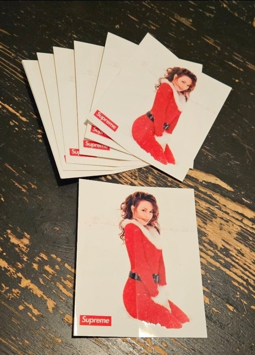 Supreme Mariah Carey Santa Sticker FW20 + FREE SURPRISE *READ