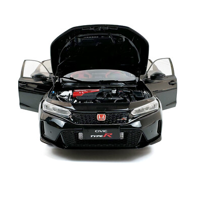 1:18 Scale Honda Civic Type-R FL5 Black Paudi Diecast Model Car