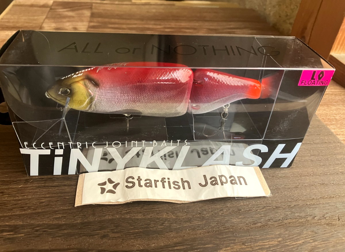 DRT Tiny Klash Low Floating 6.6in 2oz Kokanee Red SwimBait Limited
