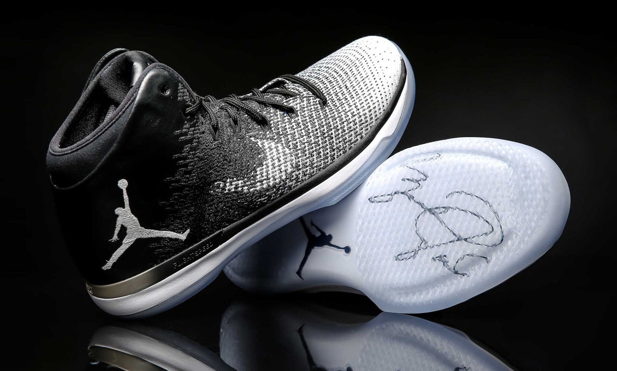 Nike Air Jordan XXX1 31 Fine Print Oreo Black White Grey Ice