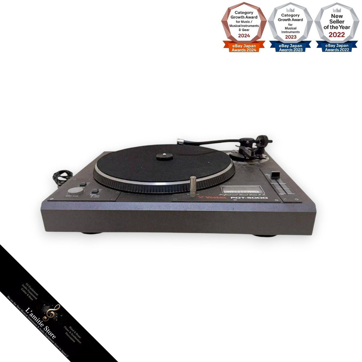 Vestax PDT-5000 Analog Turntable DJ Direct Player CD PDT5000 Japan