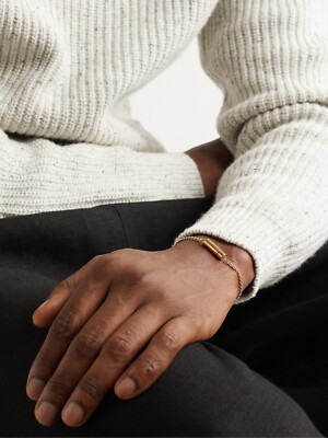 LE GRAMME 18-Karat Gold 9g Polished Chain Cable Bracelet 18cm | eBay