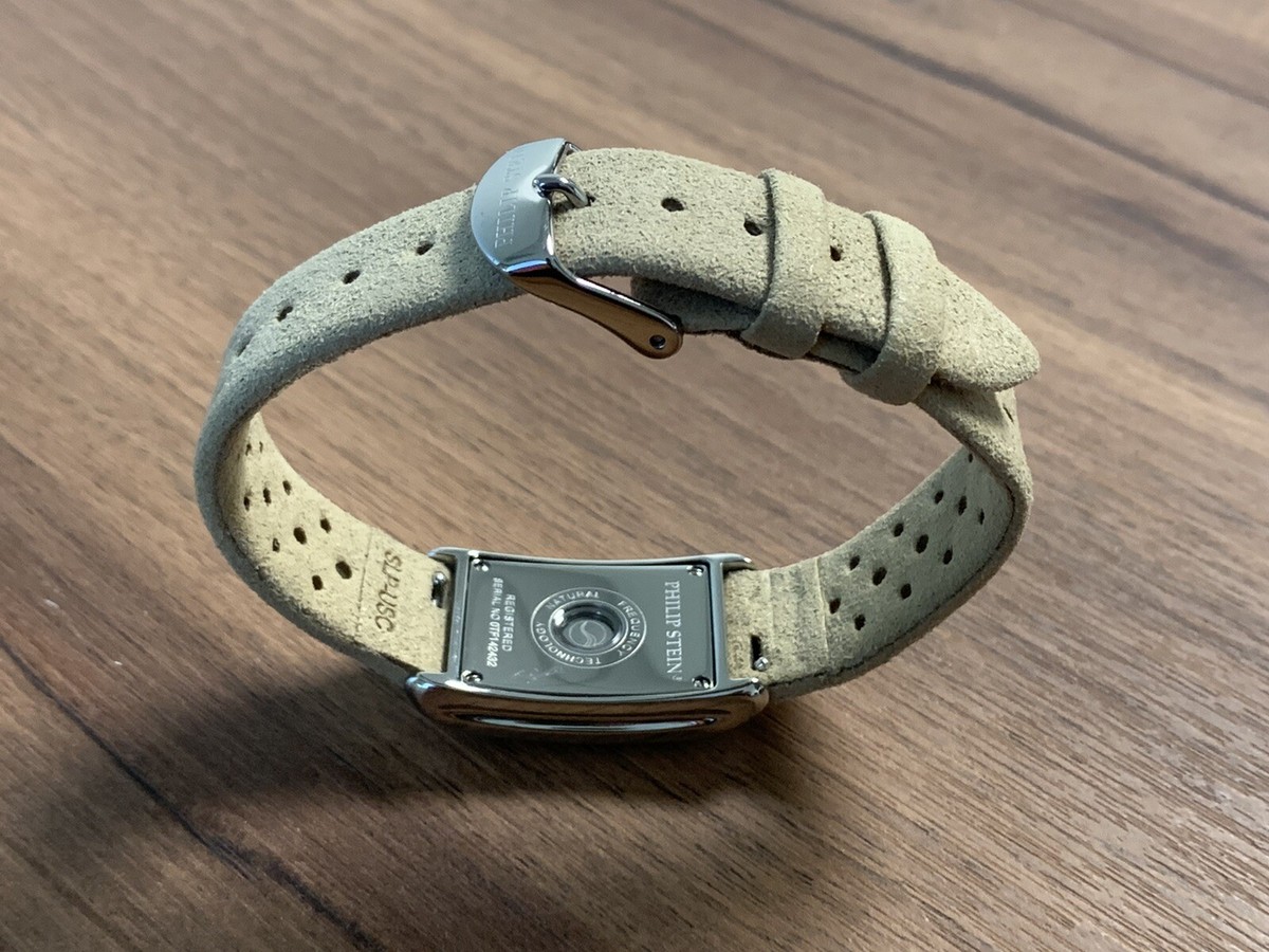 Philip Stein Slim Sleep Bracelet in Stainless Steel Microfiber