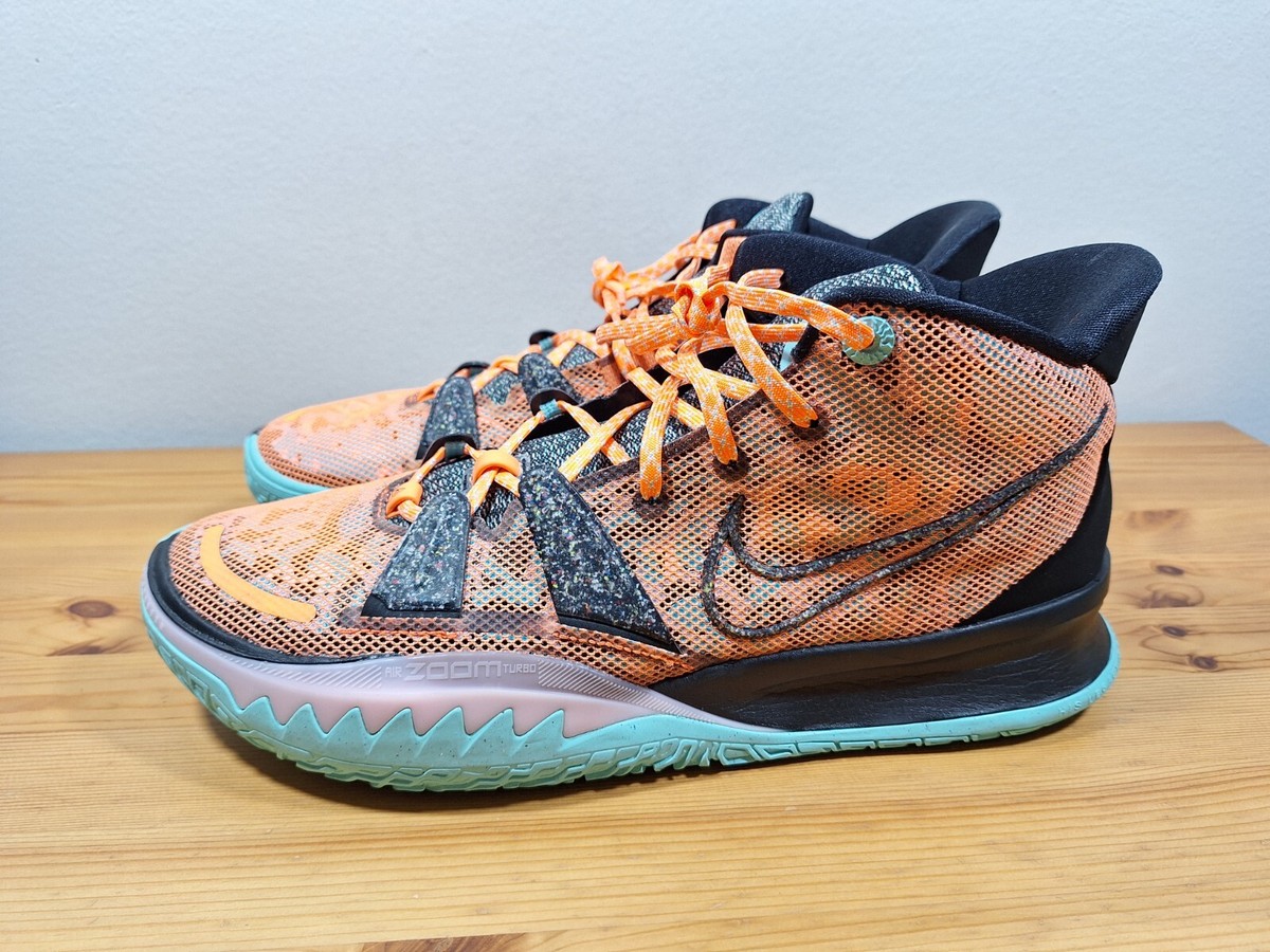 Nike Kyrie 7 Play for the Future Men's Size 13 Atomic Orange Black