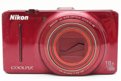 Junk - Nikon COOLPIX S9300 Red Power-on Test Confirmed Only From
