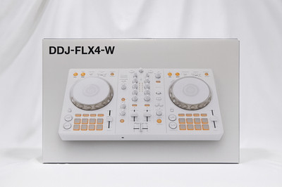 Pioneer DJ DDJ-FLX4-W 2-Channel DJ Controller for rekordbox