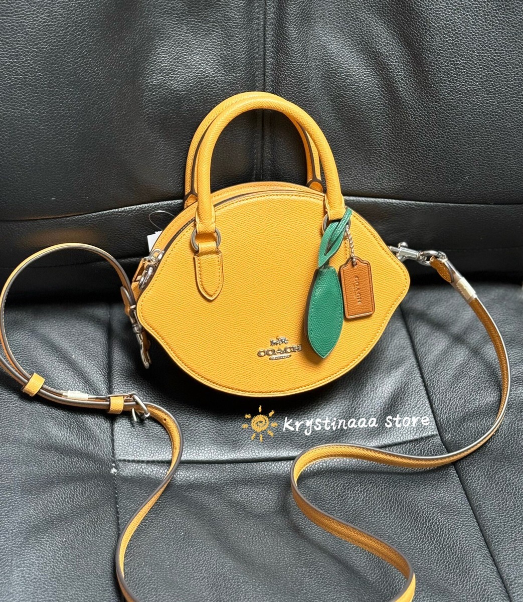 Coach Lemon Crossbody Bag shoulder CR251 NWT Limited | eBay