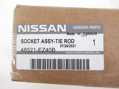 2017-2019 Nissan Titan Inner Tie Rod End | 48521-EZ40B | OEM