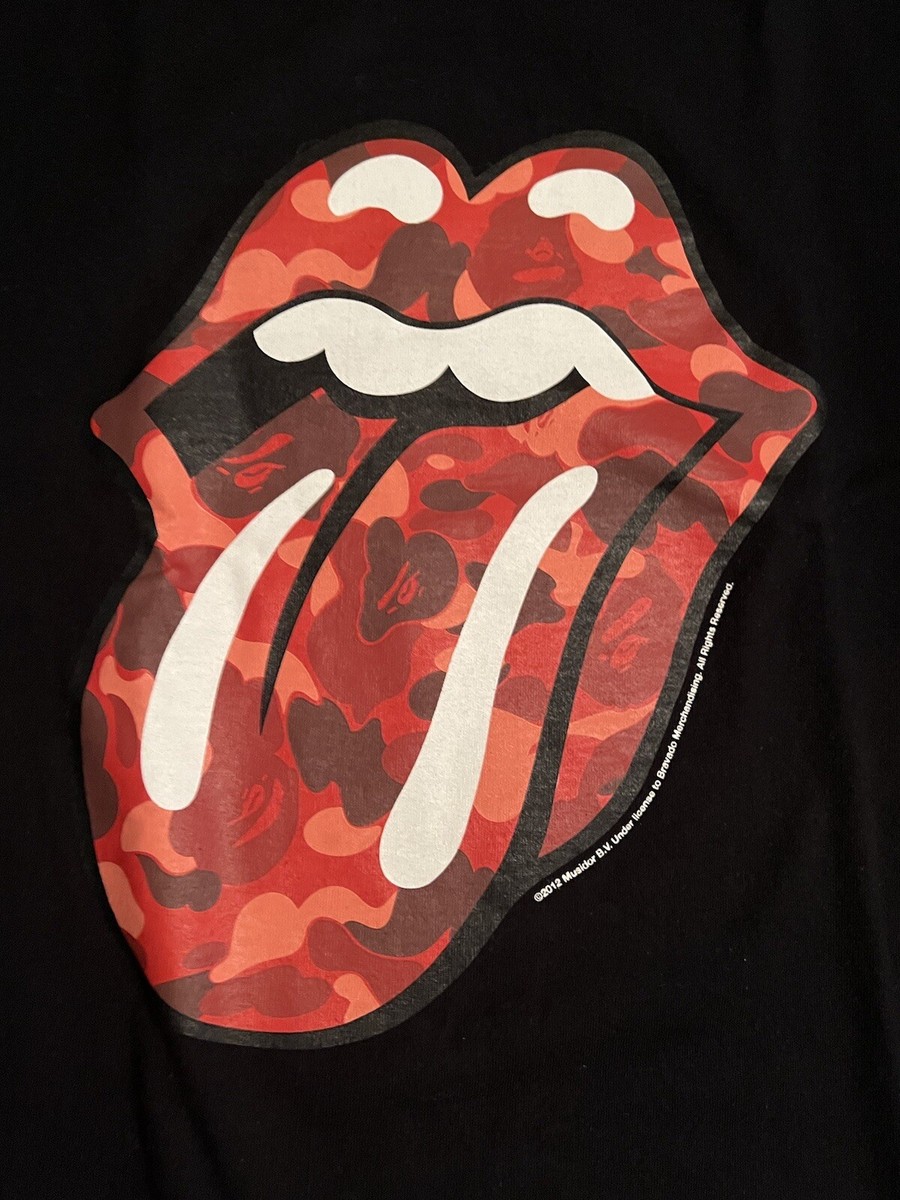 Bape Rolling Stones Tshirt | eBay