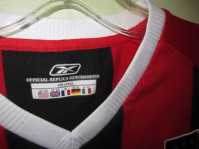 vintage Manchester City 2003-04 away shirt Reebok jersey XL 42/44