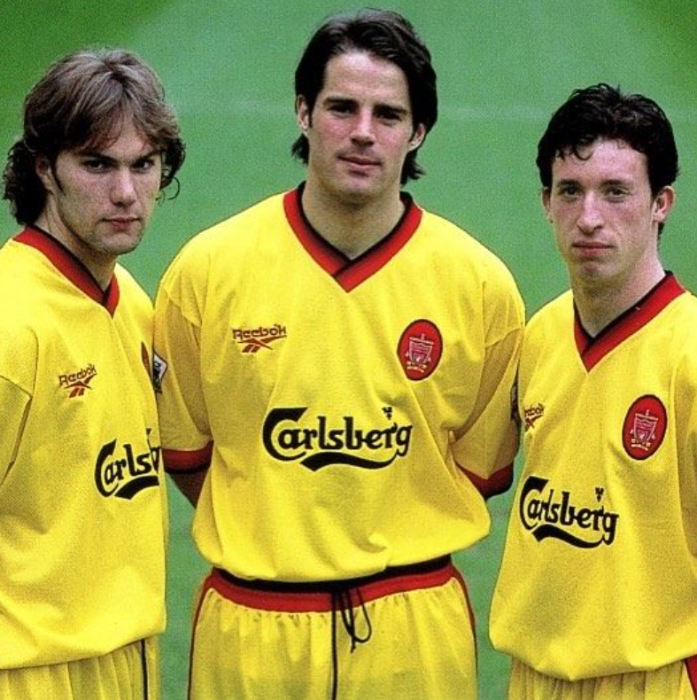 Liverpool 1997 1998 Away Shirt Fowler Football Soccer Jersey 90s