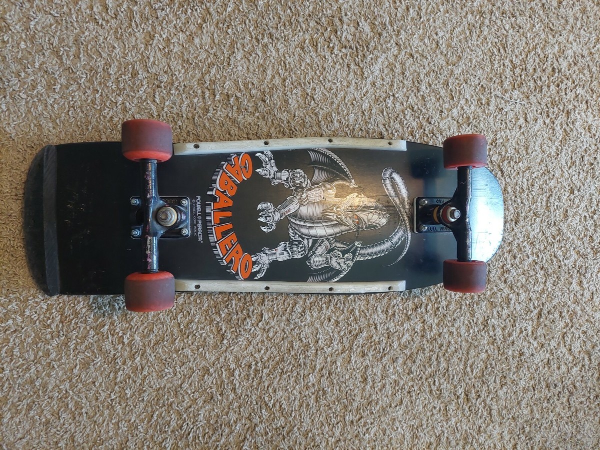 Near Mint Original Powell Peralta Steve Caballero black mechanic