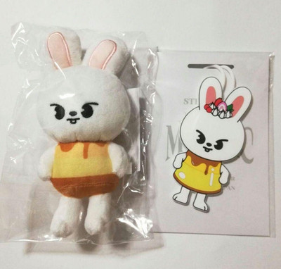 Stray Kids SKZOO Pudding Leebit Bag Charm & Luggage Tag Set MANIAC