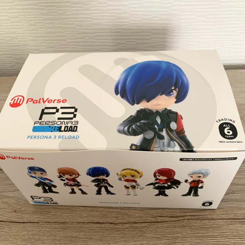 PalVerse PERSONA 3 Reload Figure BOX (All 6 Types Complete Set