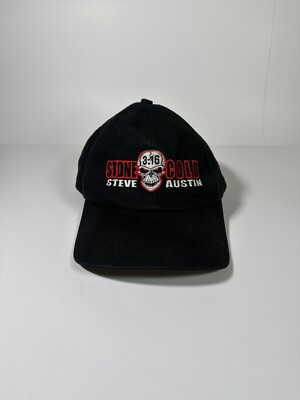 Vintage WWF Stone Cold Steve Austin 3:16 Snapback Hat Cap 1998 USA