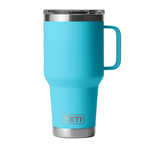 NEW Yeti Rambler 20 oz Tumbler w/ Magslider Big Wave Blue | eBay