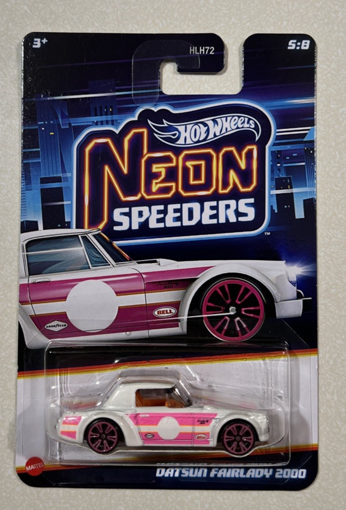 NEW 2025 Hot Wheels Neon Speeders Datsun Fairlady 2000 #5:8