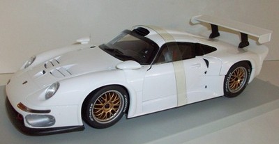 UT Models 1/18 Scale - 180 966600 Porsche 911 GT1 1996 White | eBay